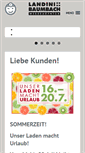 Mobile Screenshot of landini-baumbach.de